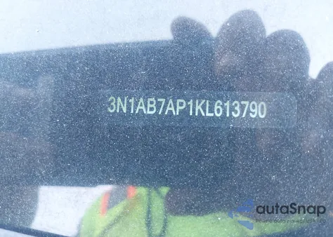 2019 Nissan Sentra Sv from USA, damaged, VIN 3N1AB7AP1KL613790